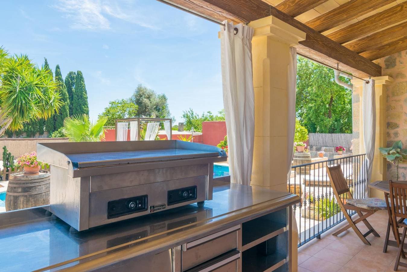 Foto 10 von 57: Es Blanquer De Na Fani - Ferienhaus mit privaten Pool in Binissalem. WiFi gratis