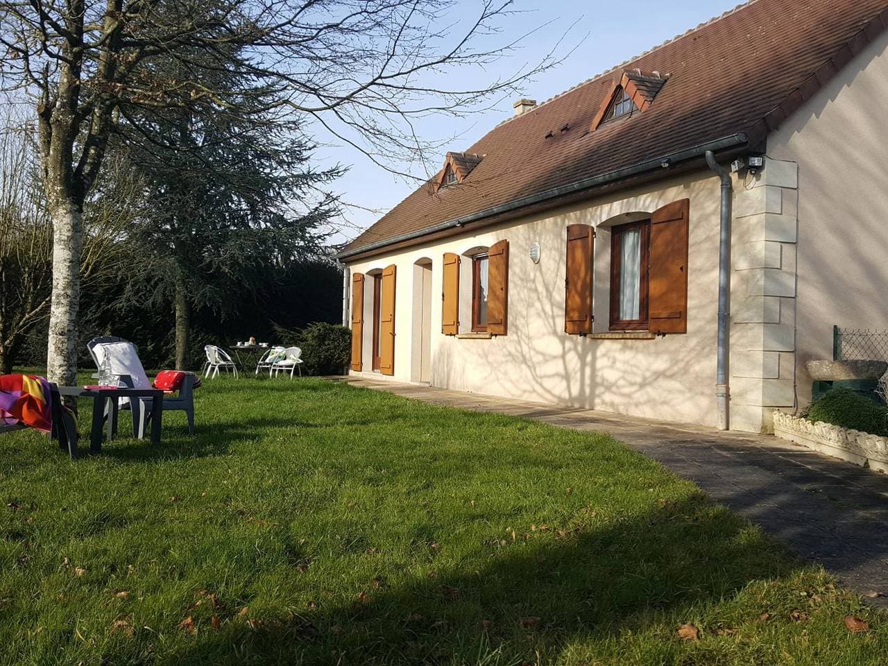 Foto 2 von 19: Familienlandhaus mit Garten, nahe Haras du Pin, ruhig und angenehm
