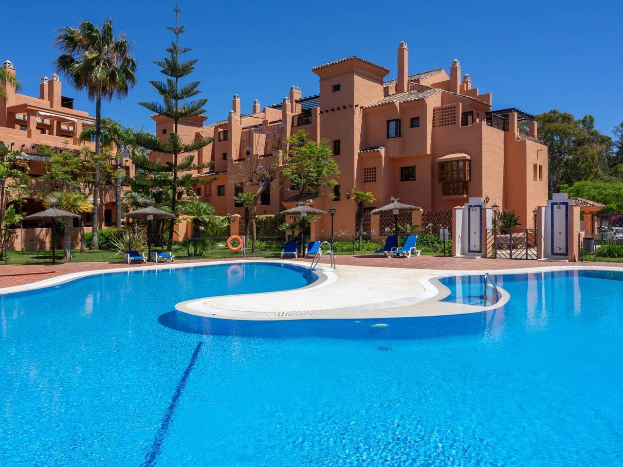 Hacienda del Sol 10 km von Marbella: Appartementhaus Hacienda del Sol 1