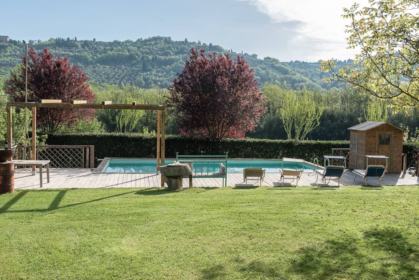 Foto 3 von 28: Ferienhaus 'Sweet Vallet' mit Gemeinschaftspool, privater Terrasse und WLAN