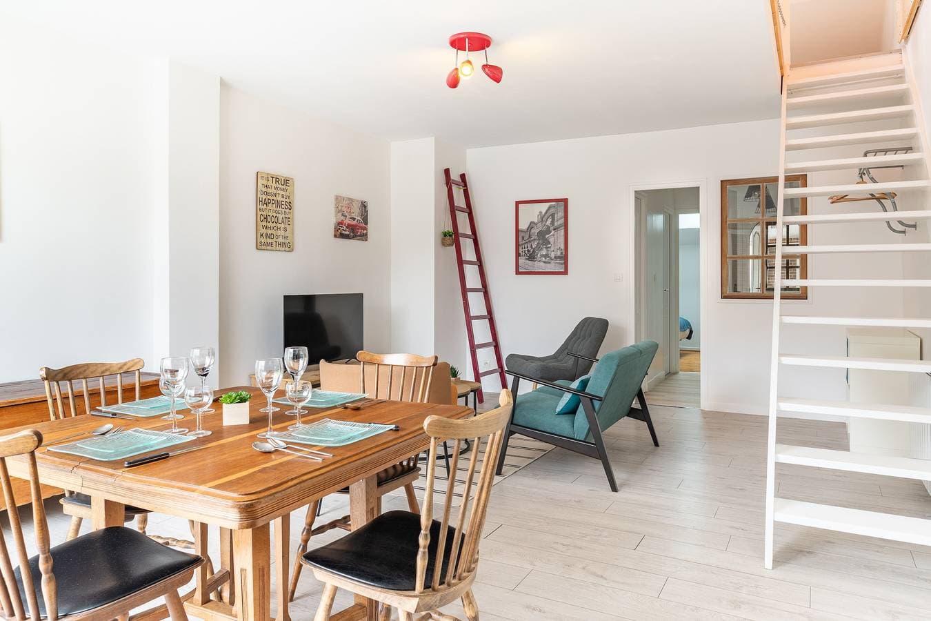 Foto 9 von 12: Ferienwohnung für 4 Personen mit Balkon
