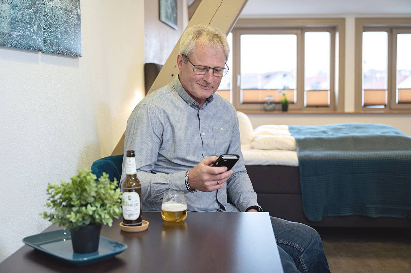 Foto 4 von 18: Luxus Hostel Rabe - Doppelzimmer (20-34 qm)