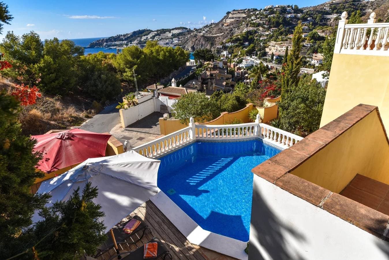 Foto 6 von 39: Villa "Estrella" mit Meerblick, auf dem Lande mit privatem Pool und für Familien