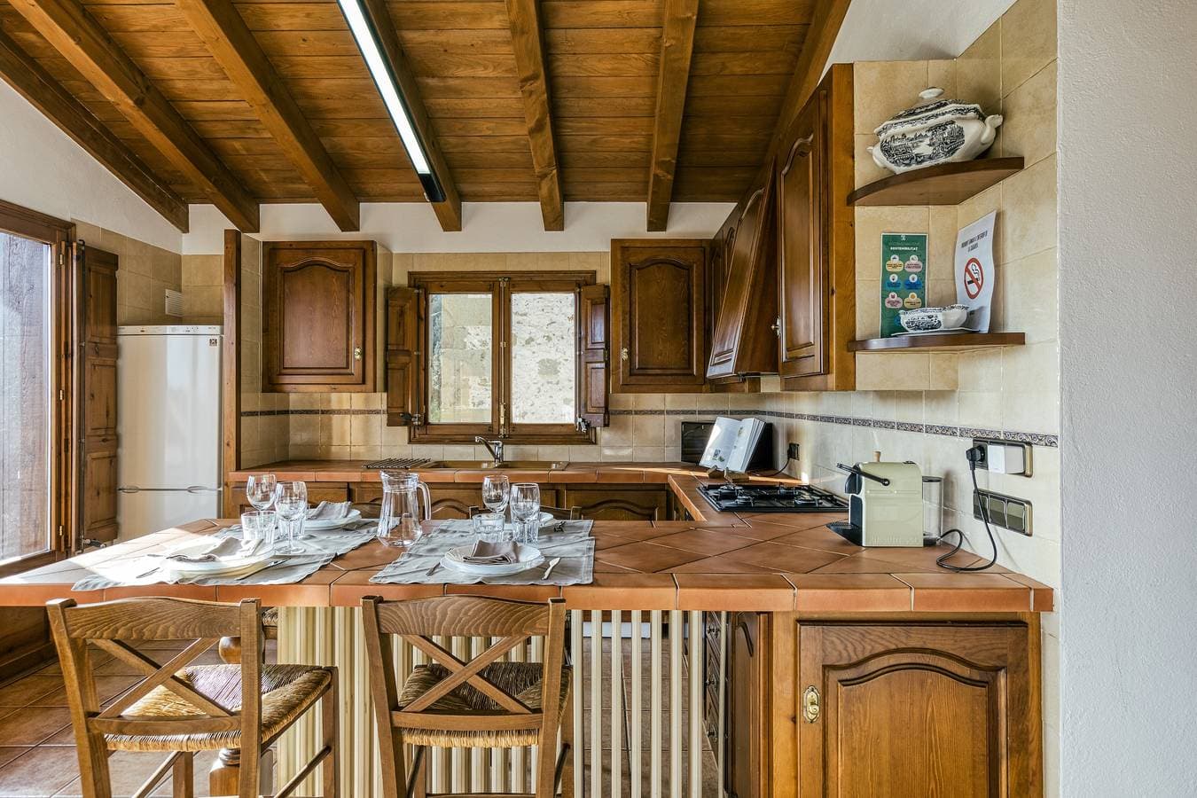 Foto 7 von 32: Ferienhaus 'La Cabanya De La Rovira - Dalt' mit Bergblick, privater Terrasse und Wi-Fi