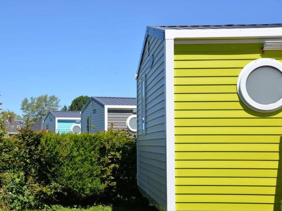 Foto 7 von 11: Camping Du Lac Terre d'Auge - Safarizelt 2 personen - Biwakzelt (nur für Radfahrer)