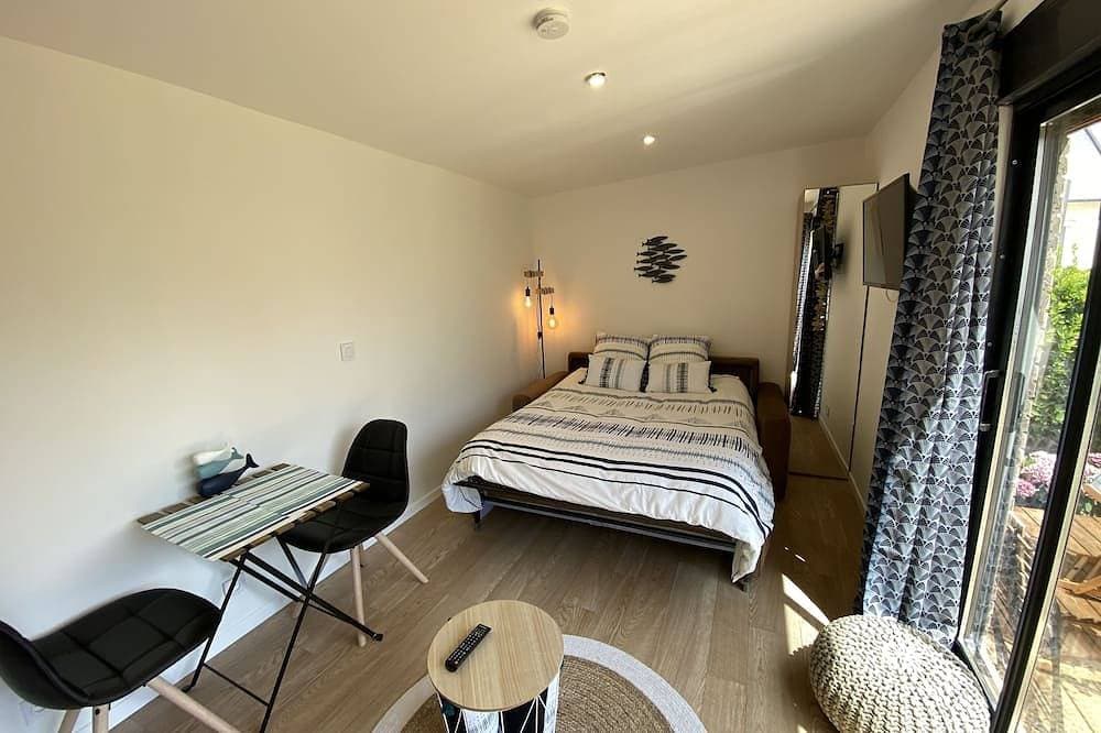 Foto 2 von 16: Beach Loft, new comfortable 20m2 studio, 50 m from the beach, Le Poudu, South Brittany