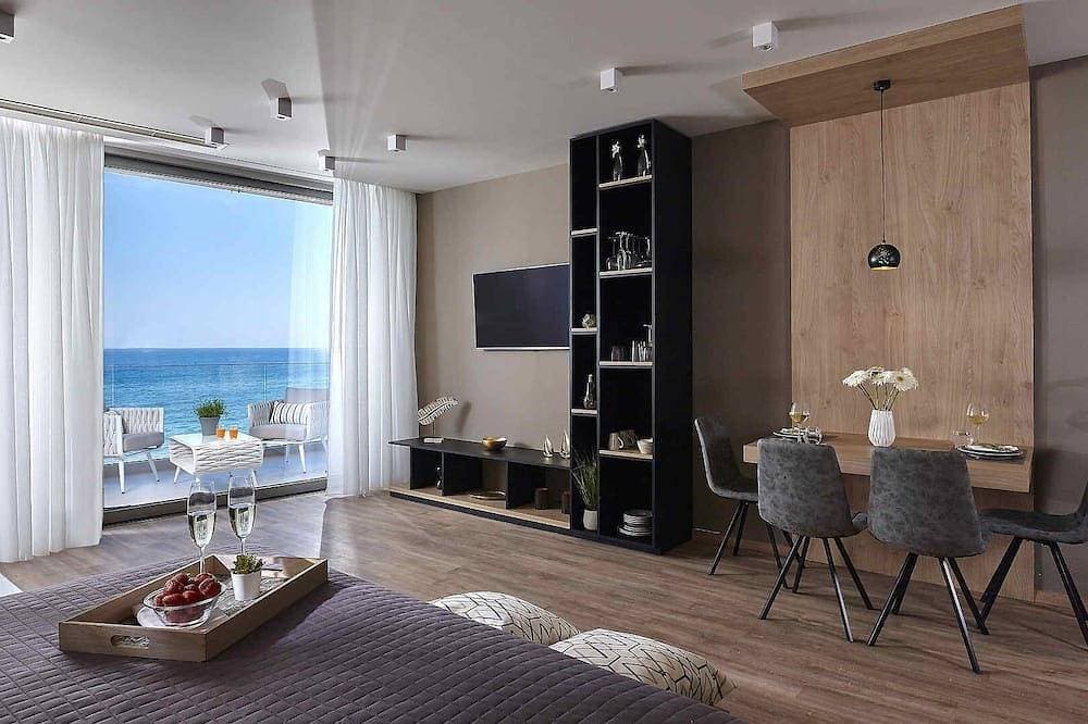Foto 4 von 20: Neu 1 Schlafzimmer Apartments mit Meerblick, Infinity-Pool, familienfreundlich, Strand