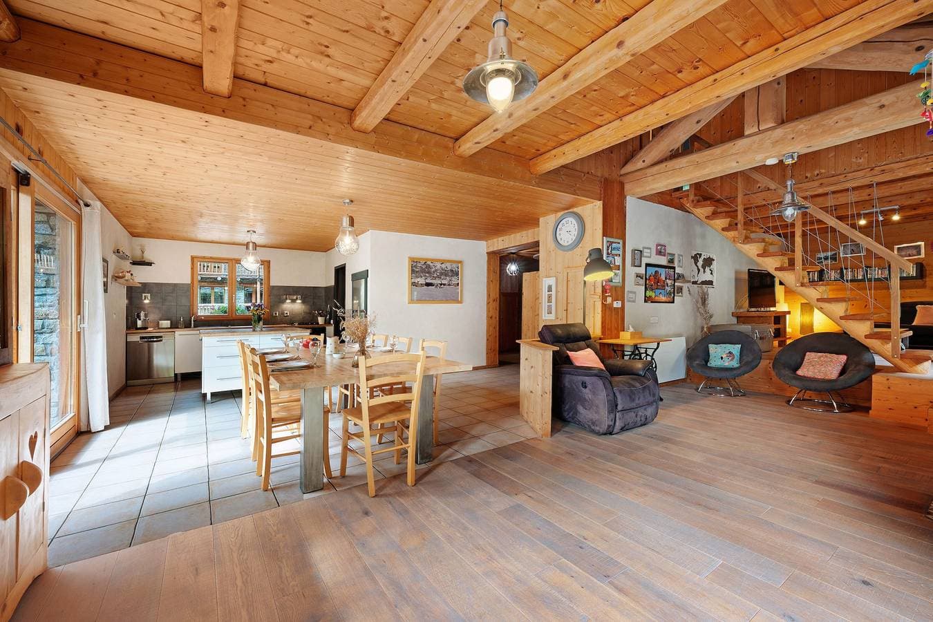 Foto 5 von 43: Duplex La Tourmentine – Geräumiges Apartment in Bonneval-sur-Arc, Alpenblick