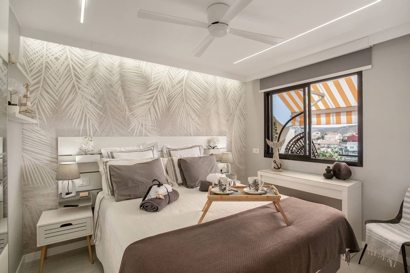 Foto 12 von 29: Ferienwohnung 'Estrella Del Mar Vista Al Puerto' mit Meerblick, Wi-Fi und Klimaanlage