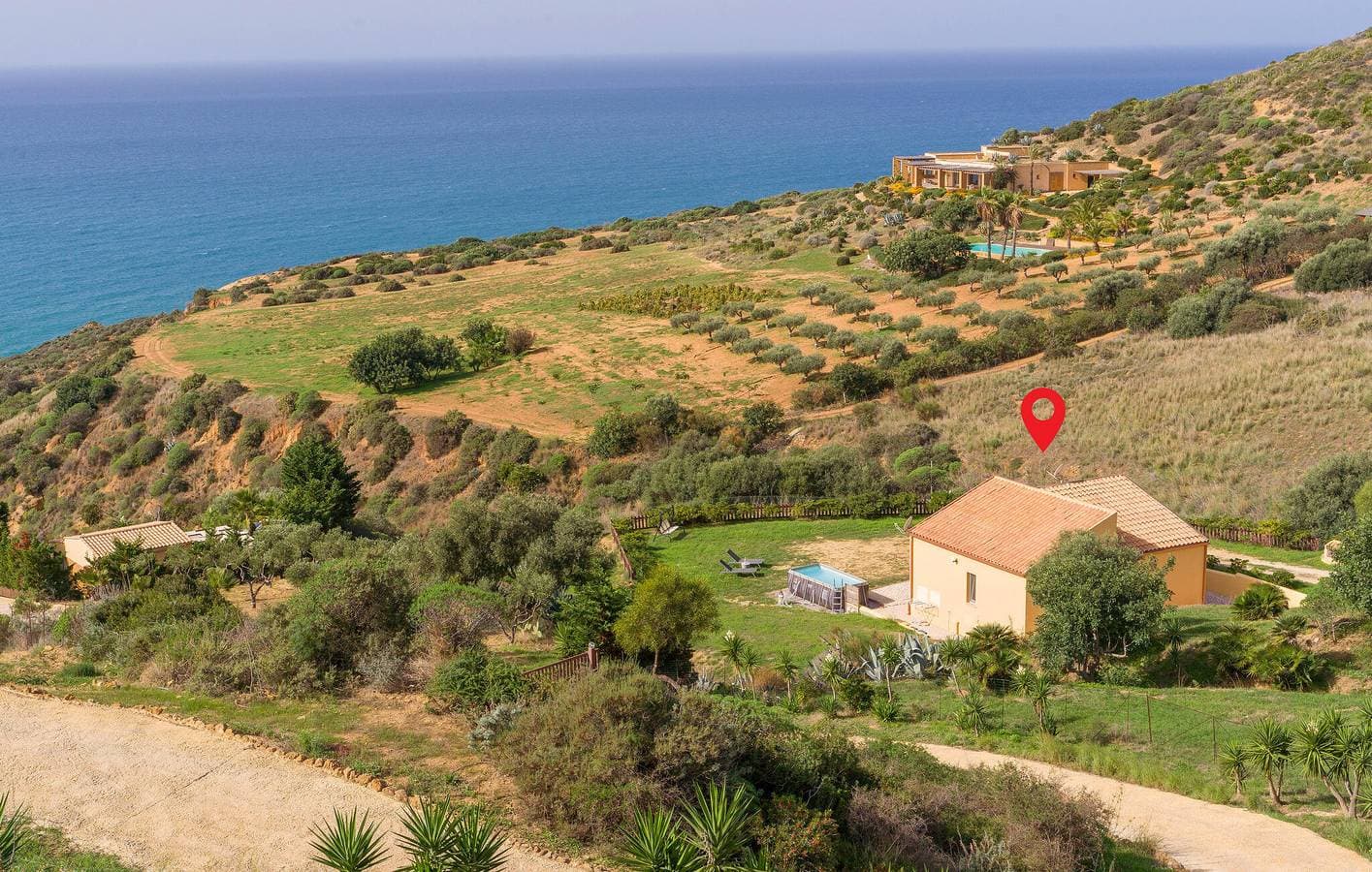 Apartment mit Meerblick, Pool und Terrasse 1