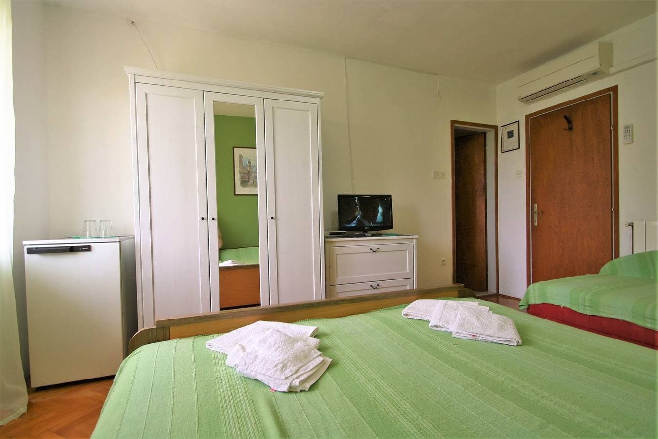 Foto 6 von 15: Dreibettzimmer Sauko - Maslina mit Balkon in Poreč