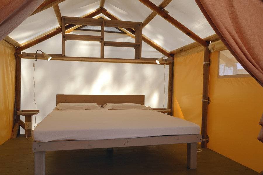 Foto 7 von 36: Camping Principina Zelt Tenda Safari für 4 Personen