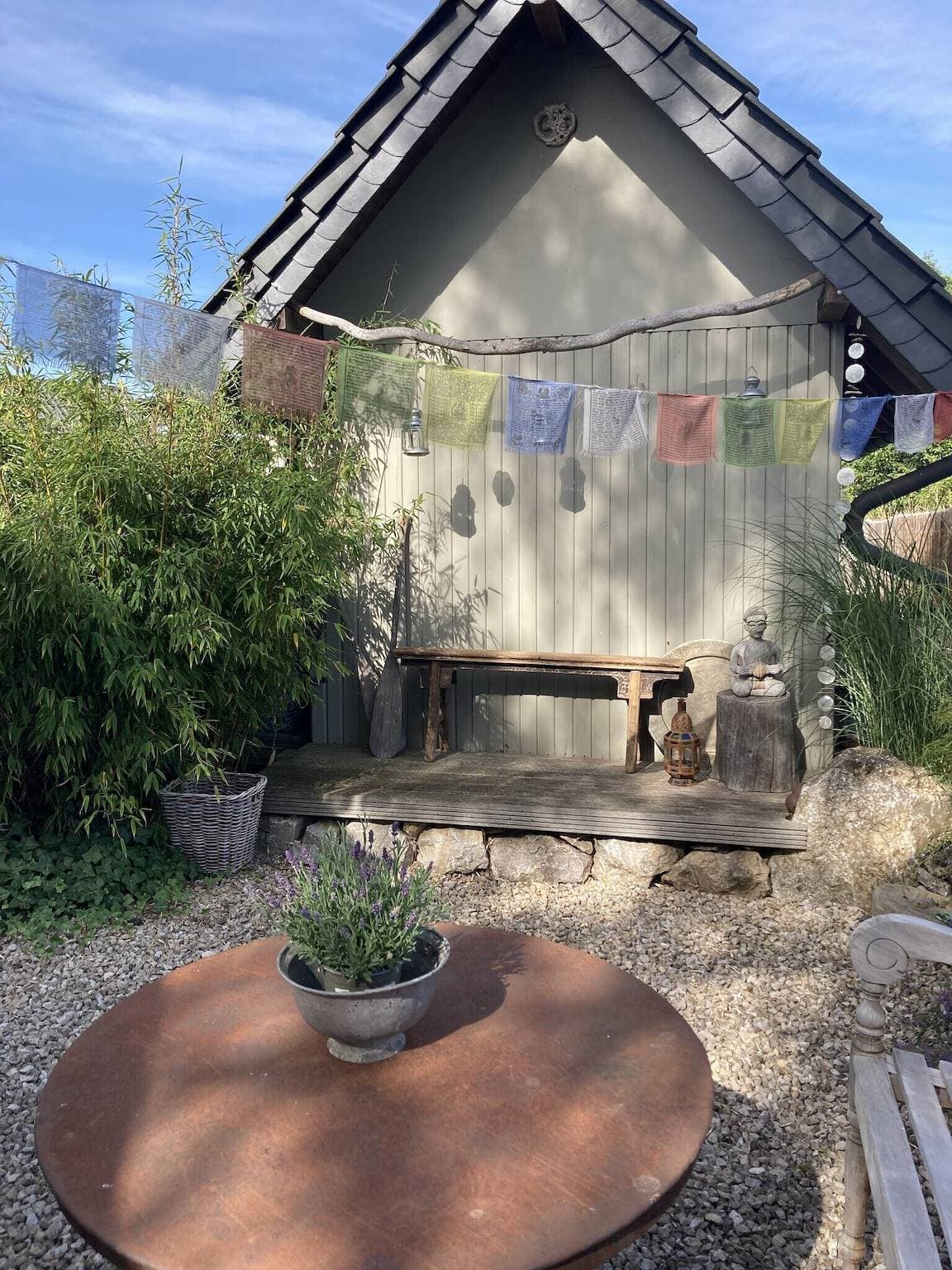 Foto 12 von 20: Ferienwohnung 'Romantikurlaub im Zirkuswagen' mit privatem Garten und WLAN für 2 Personen