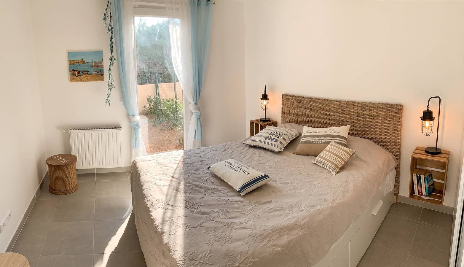 Foto 6 von 17: Charmante Wohnung in Six-Fours-les-Plages mit Garten
