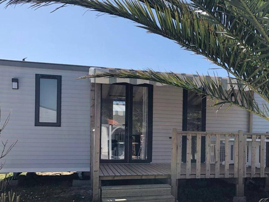 Foto 2 von 28: Camping Les Flots-Atlantique - Mobilheim 2 personen - Duo - 20m²