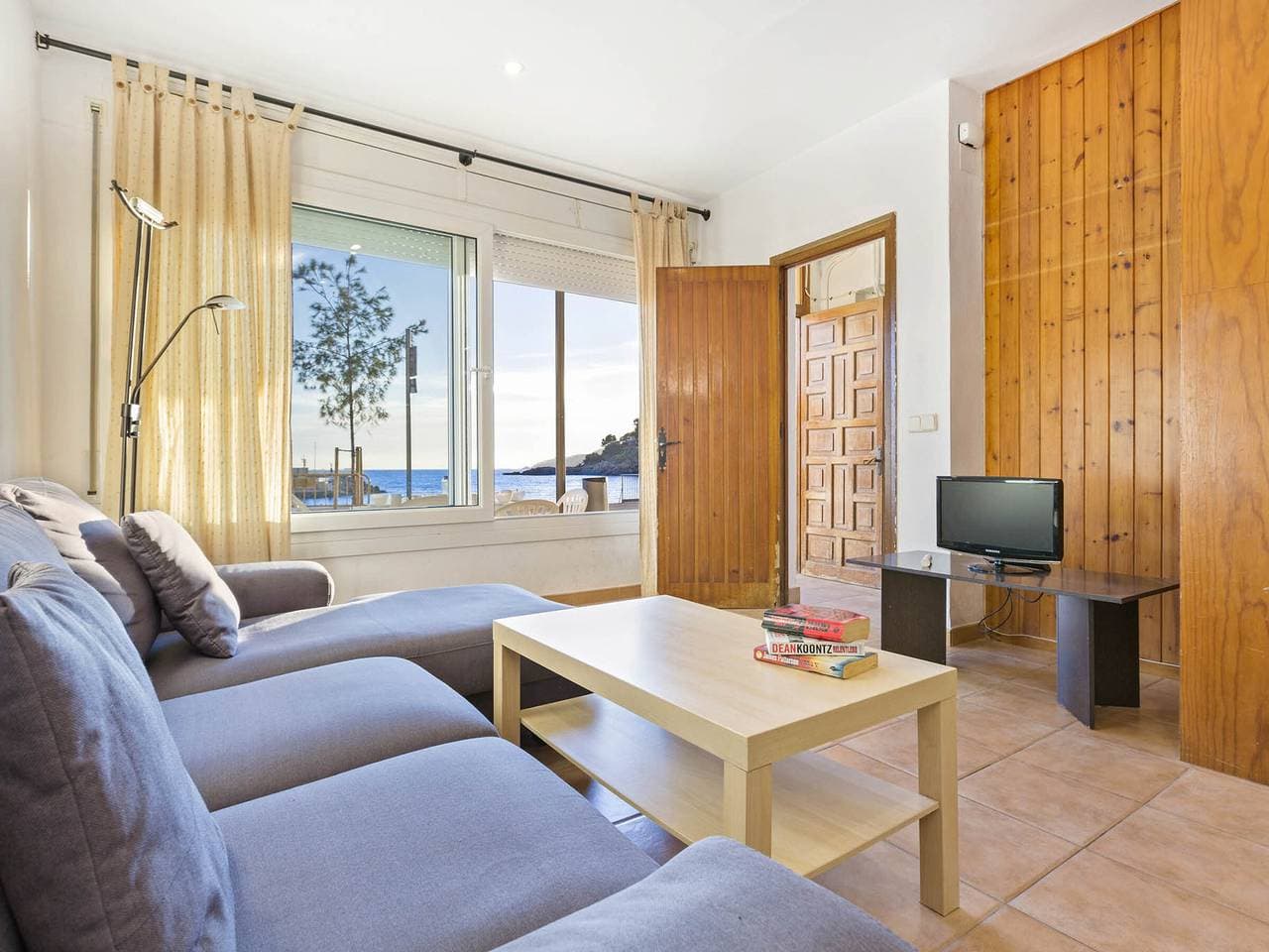 Foto 4 von 23: Apartment am Meer in Llafranc, 3 Schlafzimmer, Haustiere erlaubt
