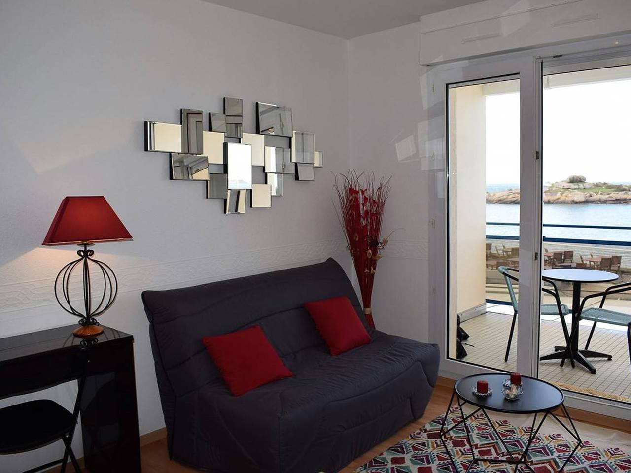 Foto 12 von 14: Apartment mit WIFI, Direkt am Strand, Privatparkplatz, Haustiere Erlaubt