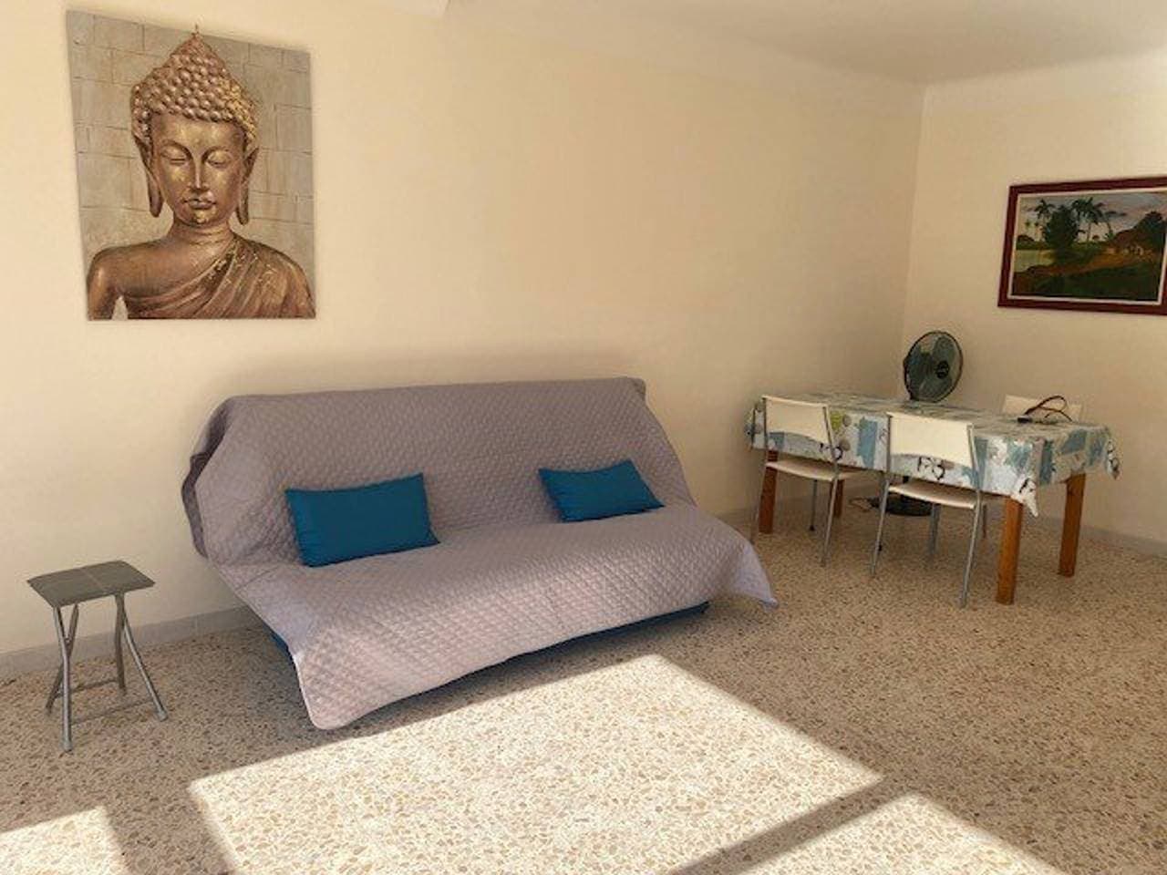 Foto 2 von 11: F2 mit Terrasse und Parkplatz, Haustiere erlaubt - Amélie-les-Bains