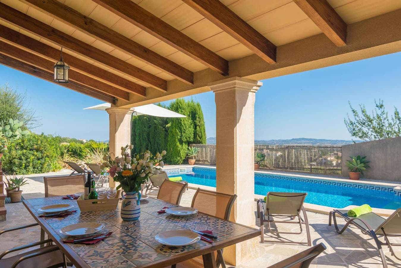 Foto 7 von 34: Pleta De Bonany - Ferienhaus mit privaten Pool in Vilafranca De Bonany. WiFi gratis