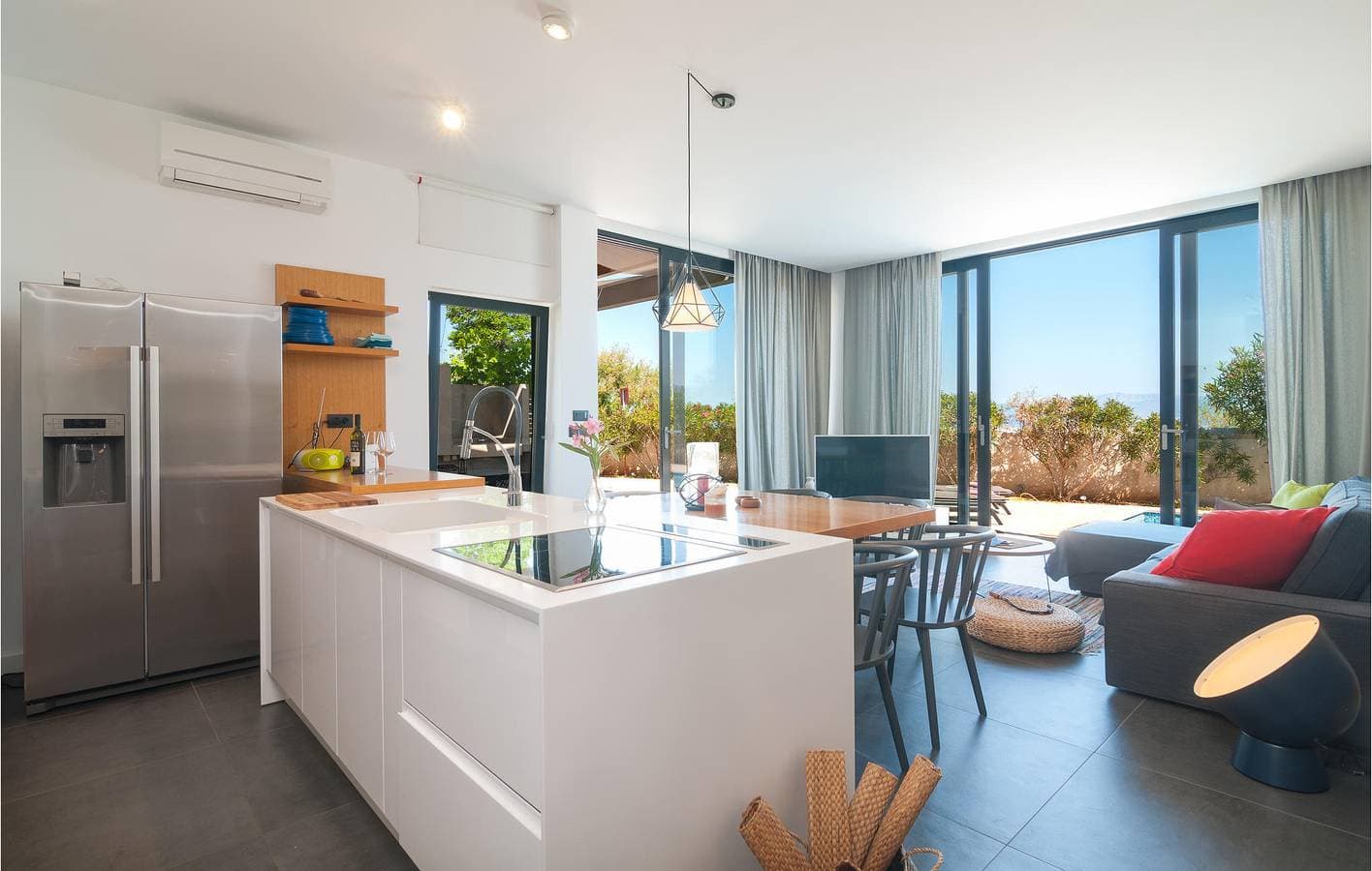 Foto 6 von 33: Gemütliche Ferienwohnung mit Meerblick, Pool und Terrasse, 400 m vom Strand entfernt