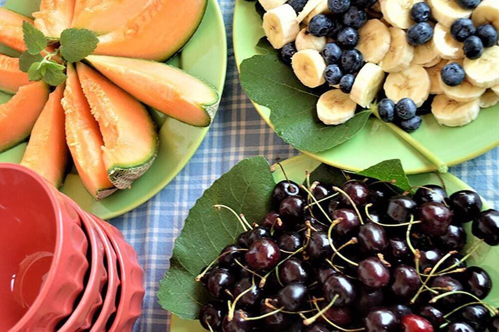 Foto 13 von 29: Komfortables Doppelzimmer mit Außenküche und Gemeinschaftspool