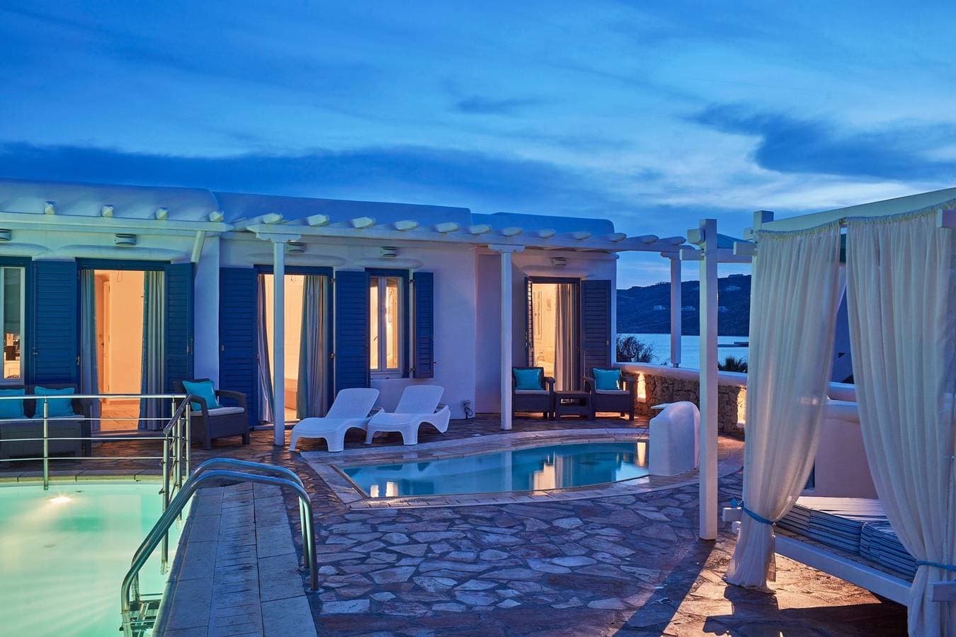 Foto 8 von 25: Villa für 4 Personen mit Balkon