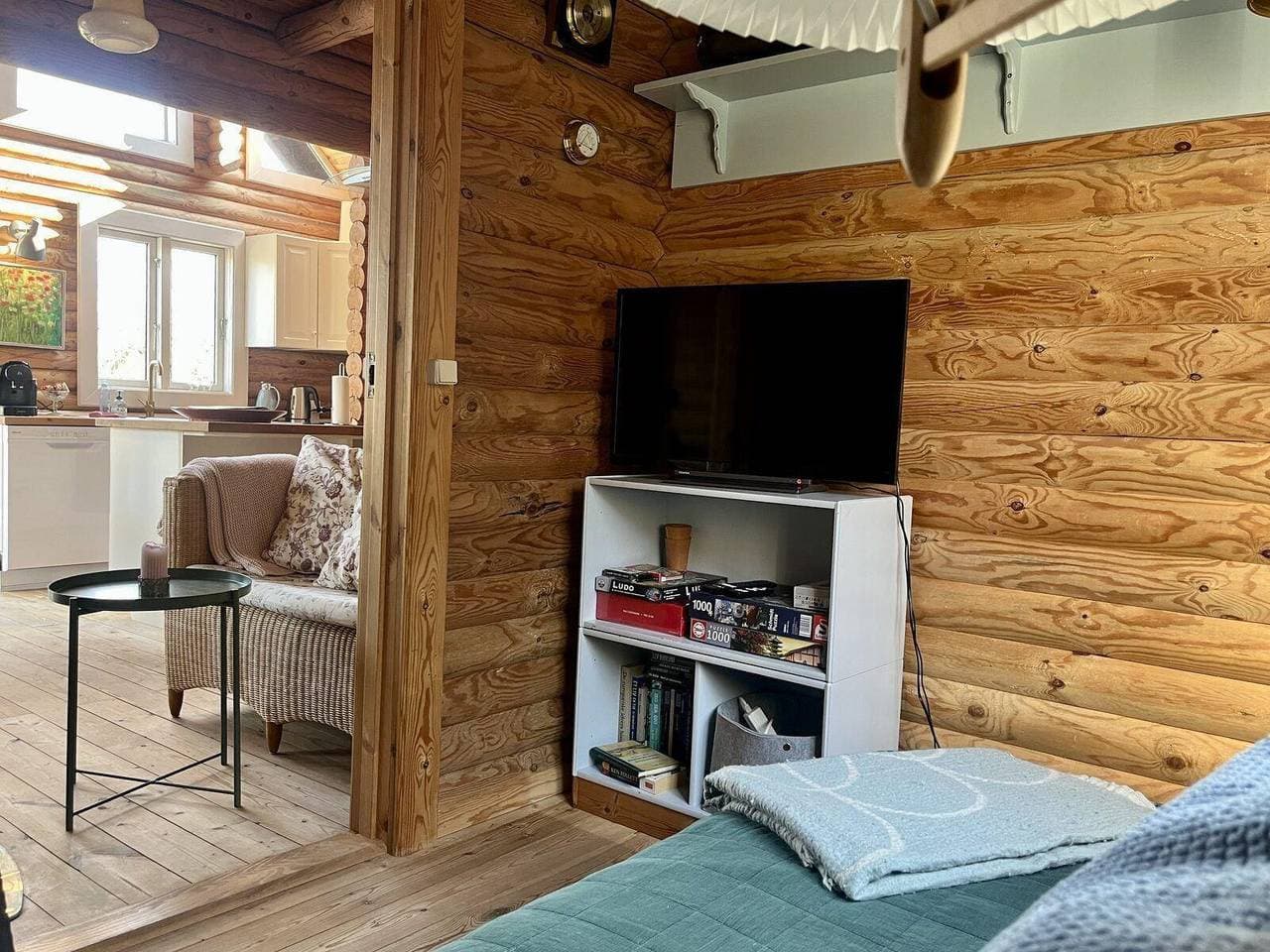 Foto 5 von 28: Gemütliches Ferienhaus mit Meerblick, Holzofen und urigem Charme
