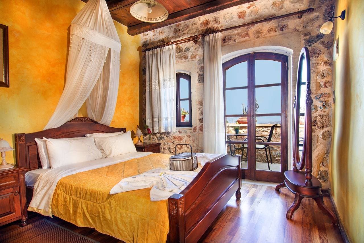 Foto 5 von 25: 55 m2 Maisonette mit einem Schlafzimmer und Meer- und Bergblick