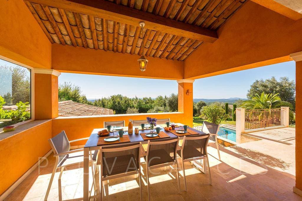 Foto 8 von 88: Ferienhaus mit schönem Meerblick und Homecinema in Tourrettes-sur-Loup