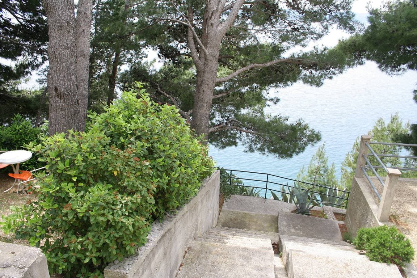 Foto 8 von 24: Studio Appartement mit Balkon und Meerblick Brela, Makarska -a