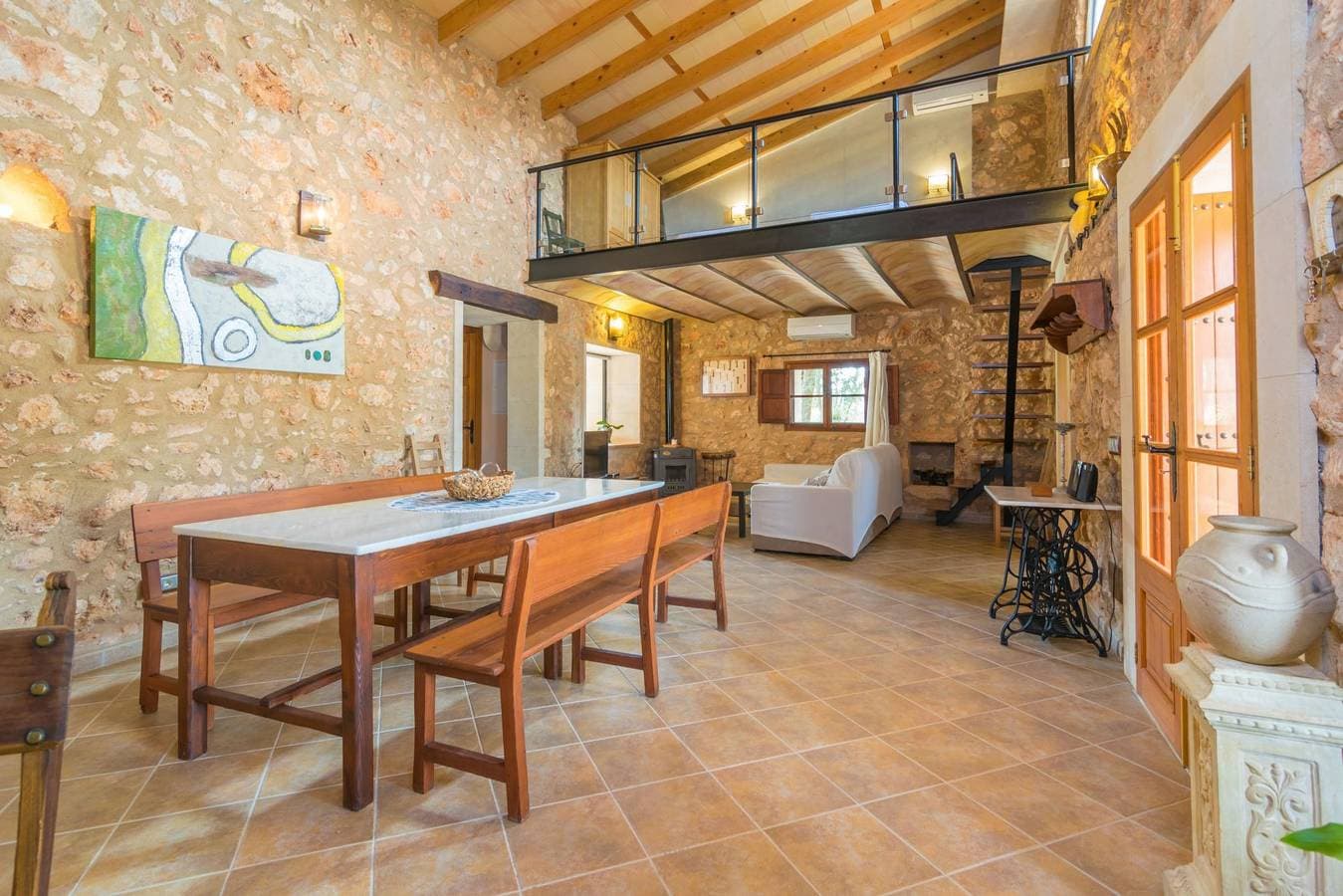 Foto 11 von 36: Son Garbi - Ferienhaus mit privaten Pool in Algaida. WiFi gratis