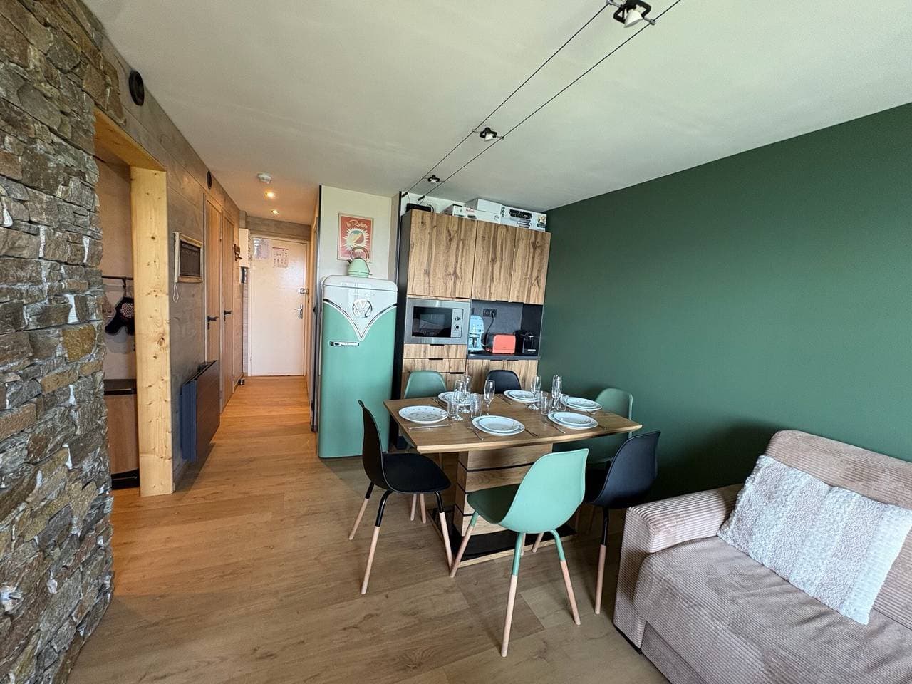 Foto 6 von 21: Flocons 48 Le Corbier – Komfortables neues Apartment direkt an der Skipiste