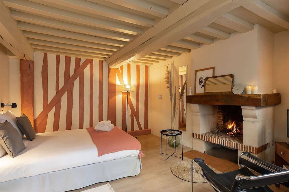 Foto 5 von 16: Studio Couleur Corail – Ruhige Oase & Hof – Zentrum Honfleur