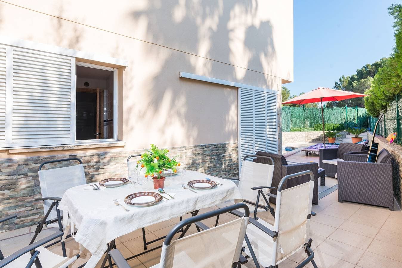 Foto 4 von 25: Ferienhaus 'Rotonda De Aucanada' mit privatem Pool, Wi-Fi und Klimaanlage