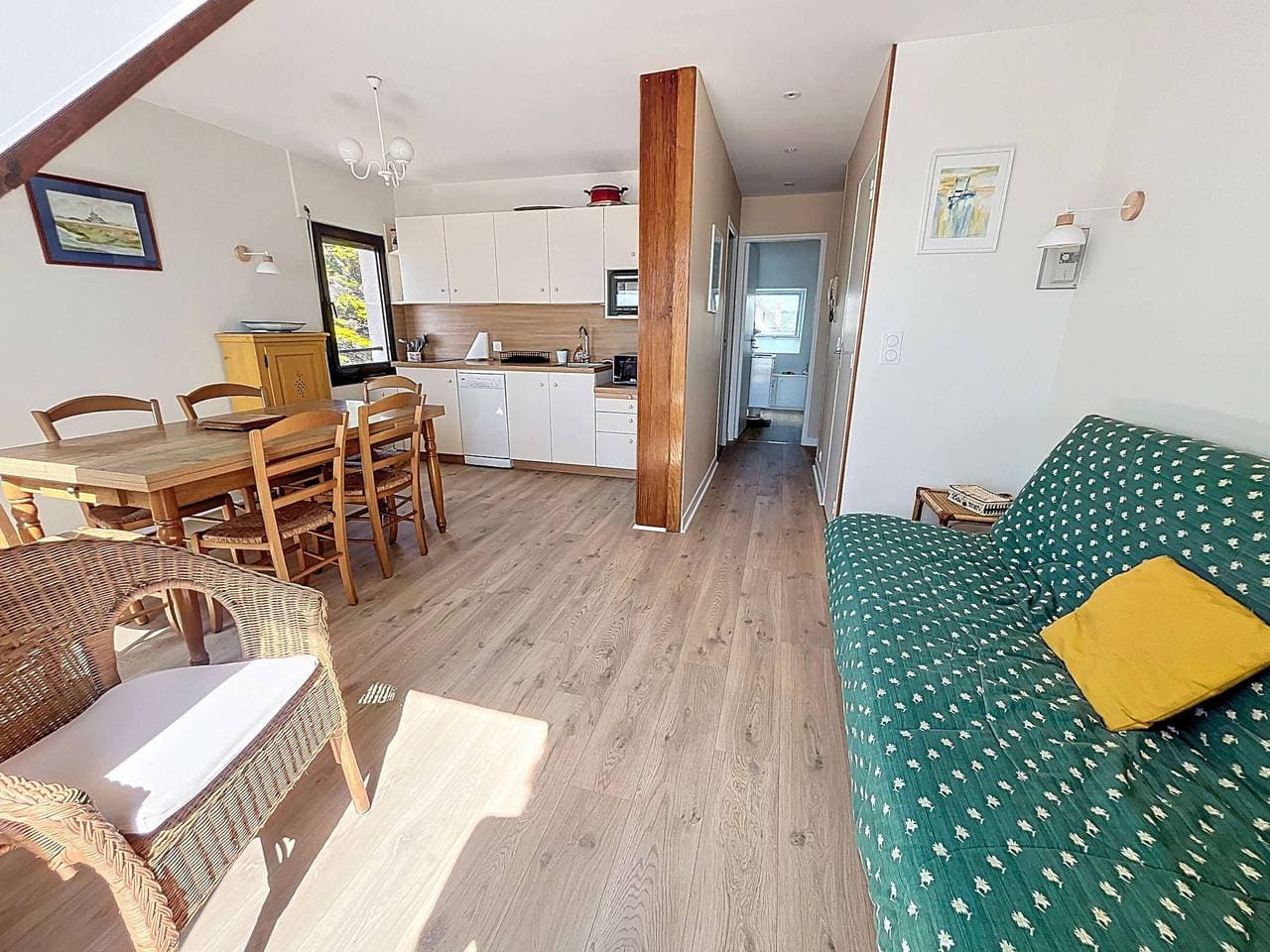 Foto 4 von 15: Apartment am Meer, 1 Schlafzimmer, 4 Schlafplätze, privater Parkplatz