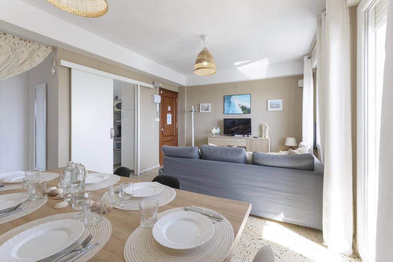 Foto 8 von 29: Abaco - Apartment mit Meerblick in Platja de Xeraco mit Free Wifi