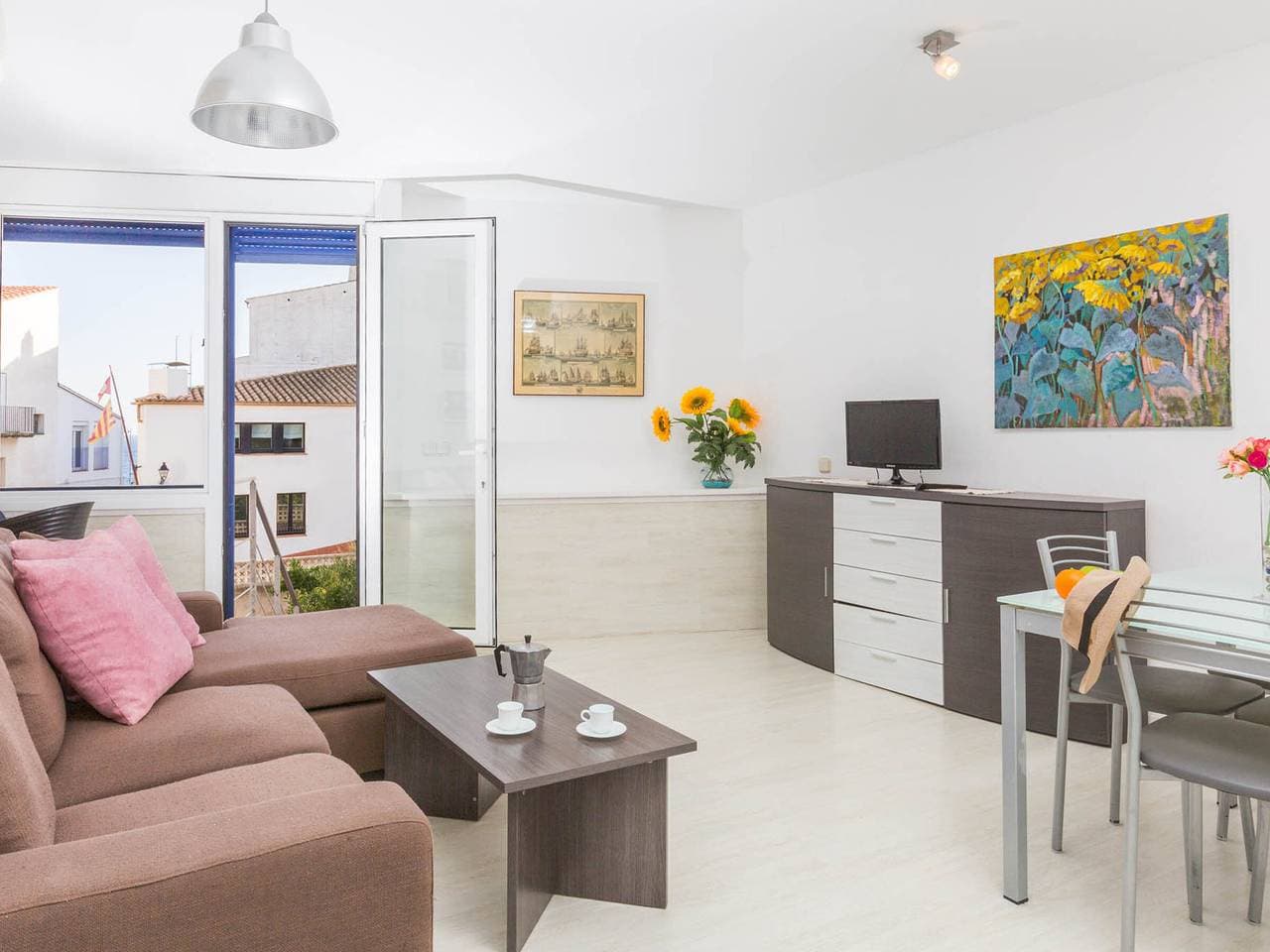 Foto 5 von 15: Moderne Wohnung in Calella de Palafrugell, große Terrasse, Parkplatz inklusive