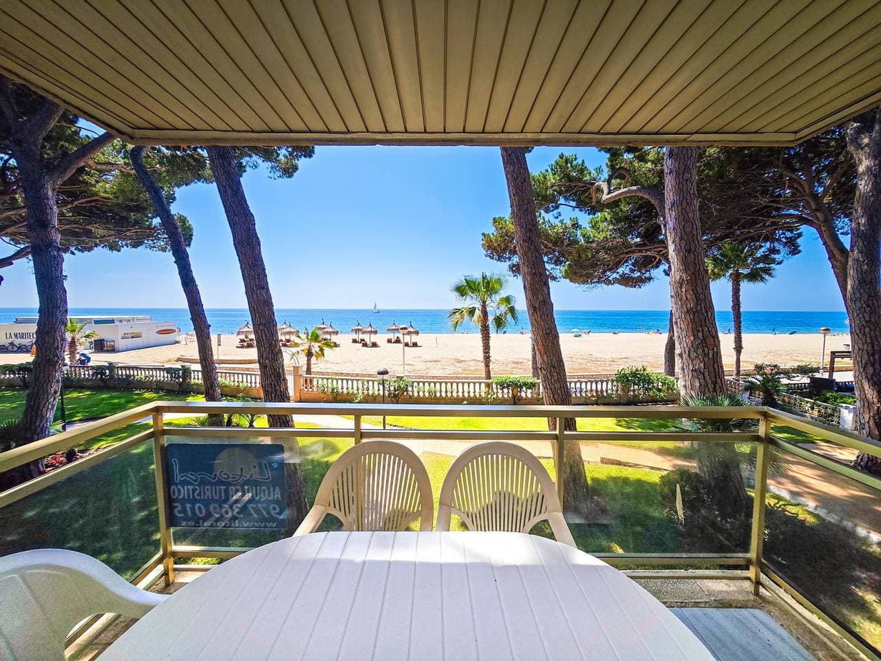 Foto 8 von 36: Charmante Familienwohnung am Meer, 4 Personen, Terrasse