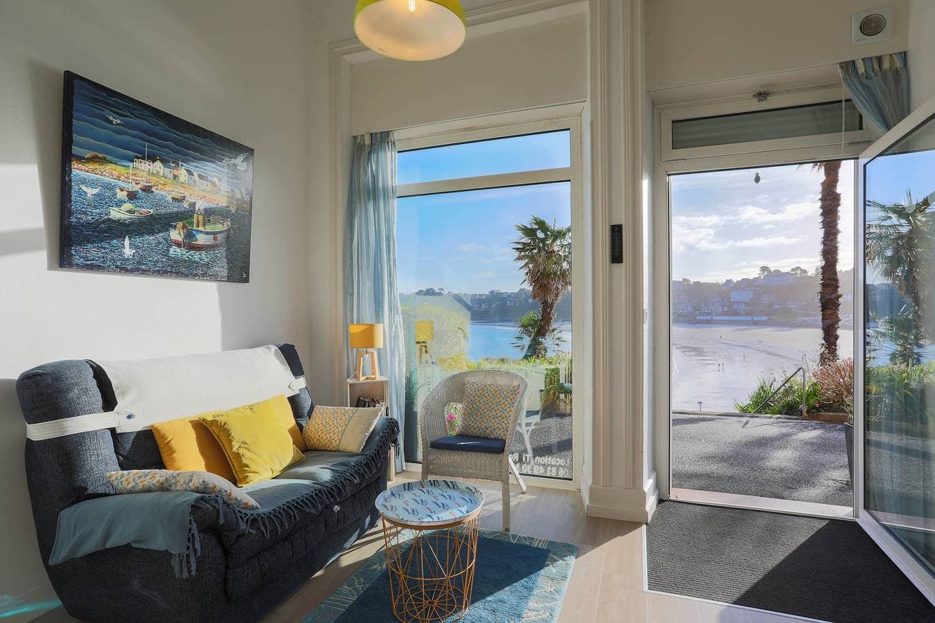 Foto 6 von 34: Appartement "Ti Roz" 3 Sterne mit Meerblick, direktem Strandzugang und Gr34