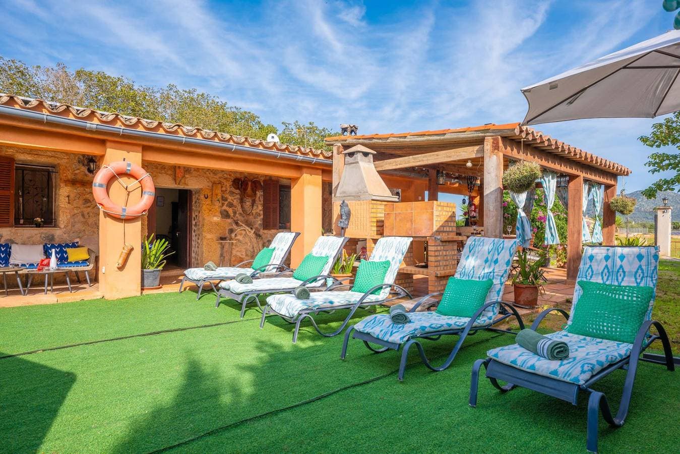 Foto 3 von 36: Finca Can Calisto - Apartment mit privaten Pool in Inca. WiFi gratis