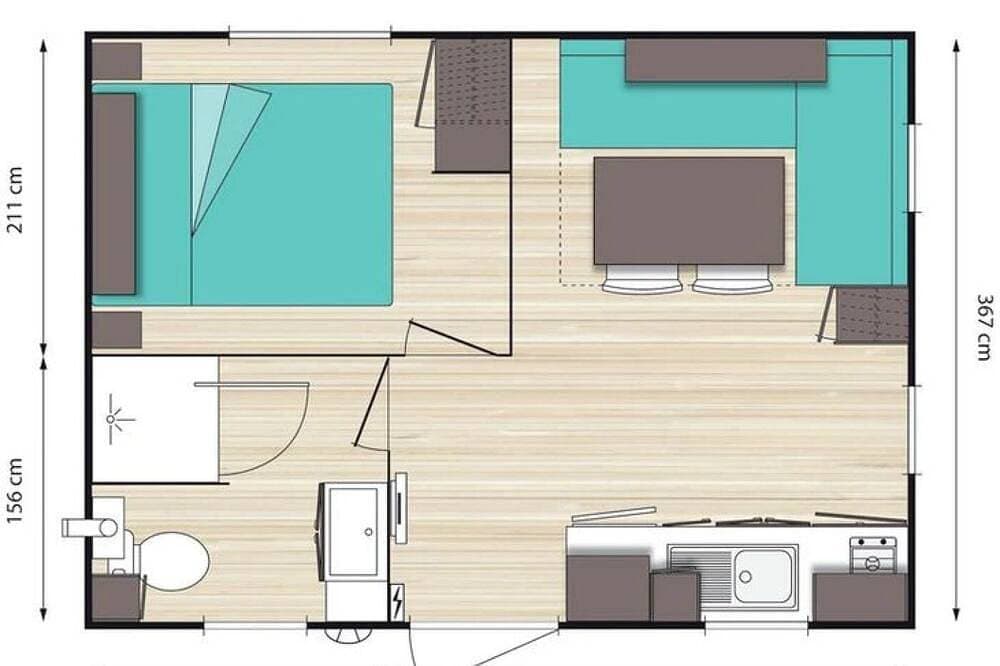 Foto 12 von 24: Camping 3 étoiles - Piscine  - ccbgchf