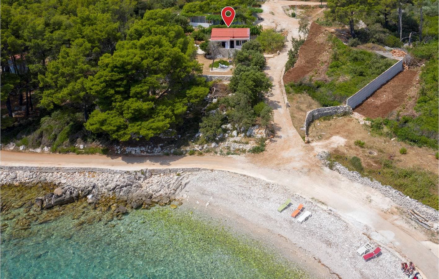 Foto 4 von 30: Apartment am Meer mit Terrasse, Küche und Parkplatz in Sucuraj