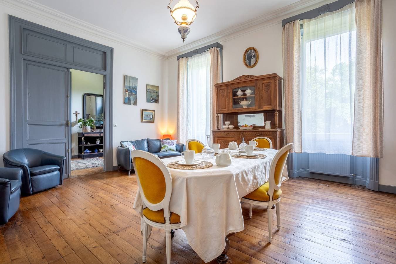 Foto 4 von 28: Gästezimmer 'Chambre d’hôtes Anne de Bretagne vue sur Parc'