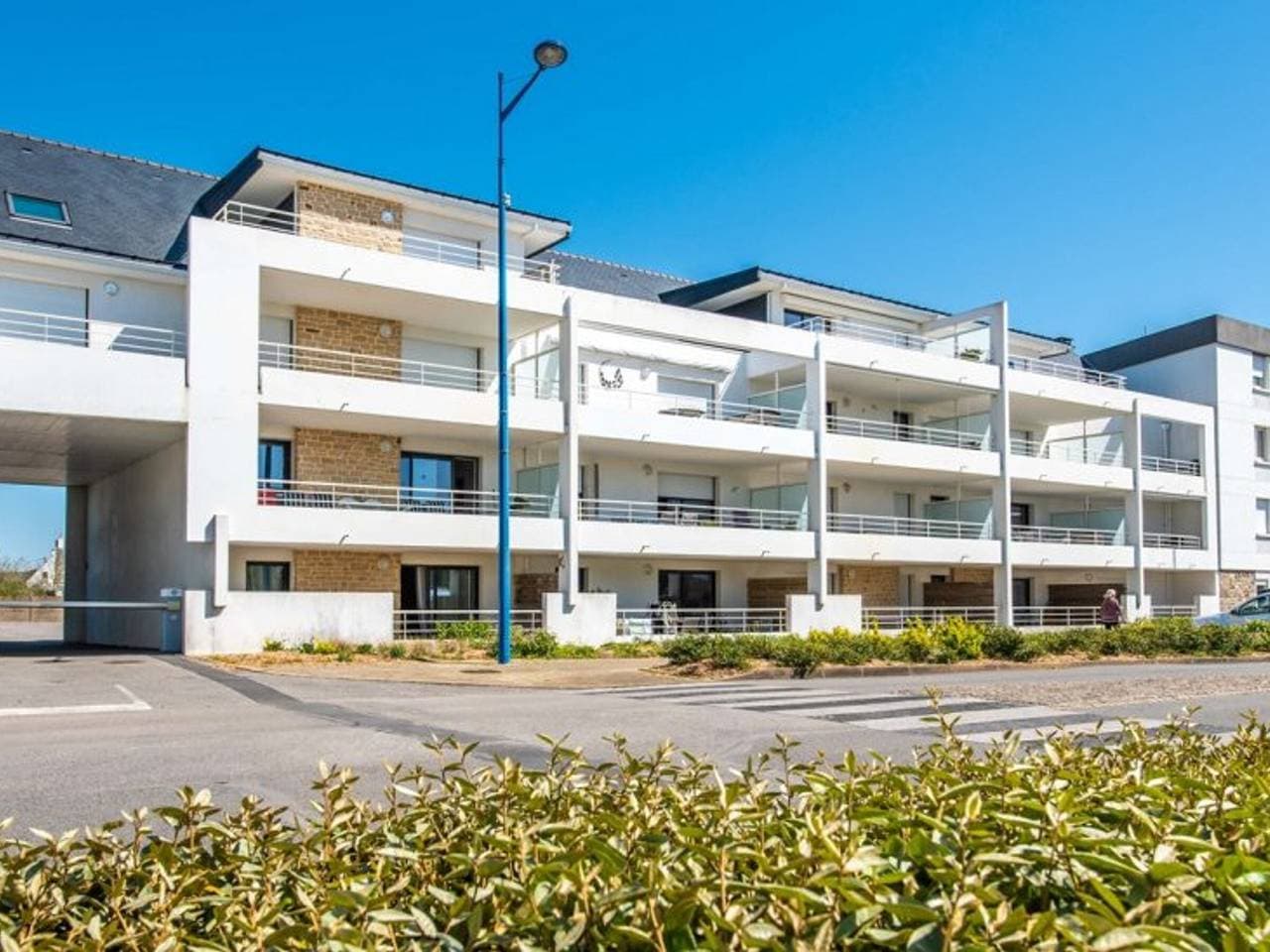 Foto 10 von 17: Modernes 2-Zimmer-Apartment mit Meerblick und Parkplatz in Étel