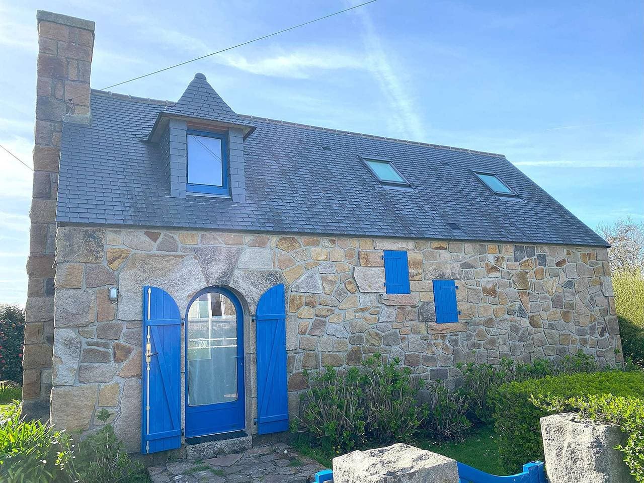 Foto 7 von 19: Haus 3 Sterne, 100m zum Strand, ruhig, TV, Garten, renoviert 2013, 4 Personen, Effizienzhaus in Trégastel