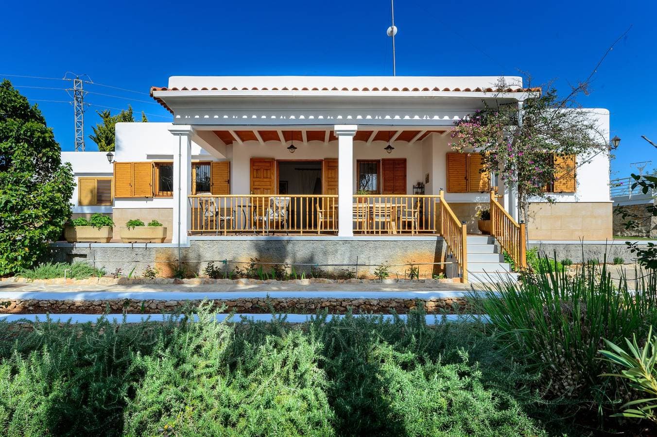 Foto 4 von 33: Villa "S'hort des Baladres Ibiza" mit Meerblick, Pool und WLAN