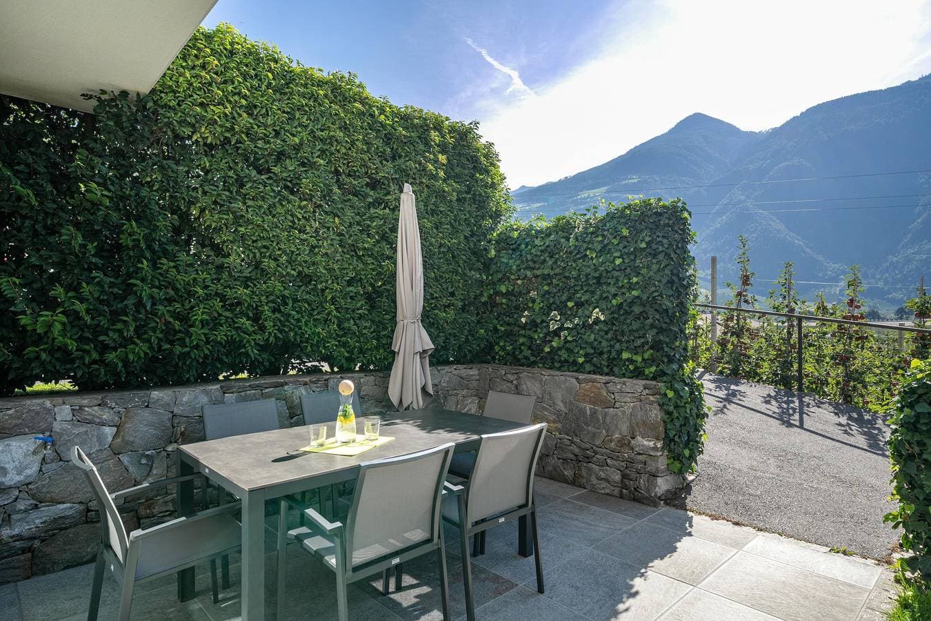Foto 8 von 32: Ferienwohnung "Weinreichhof Marie & Max" mit Bergblick, privater Terrasse und WLAN