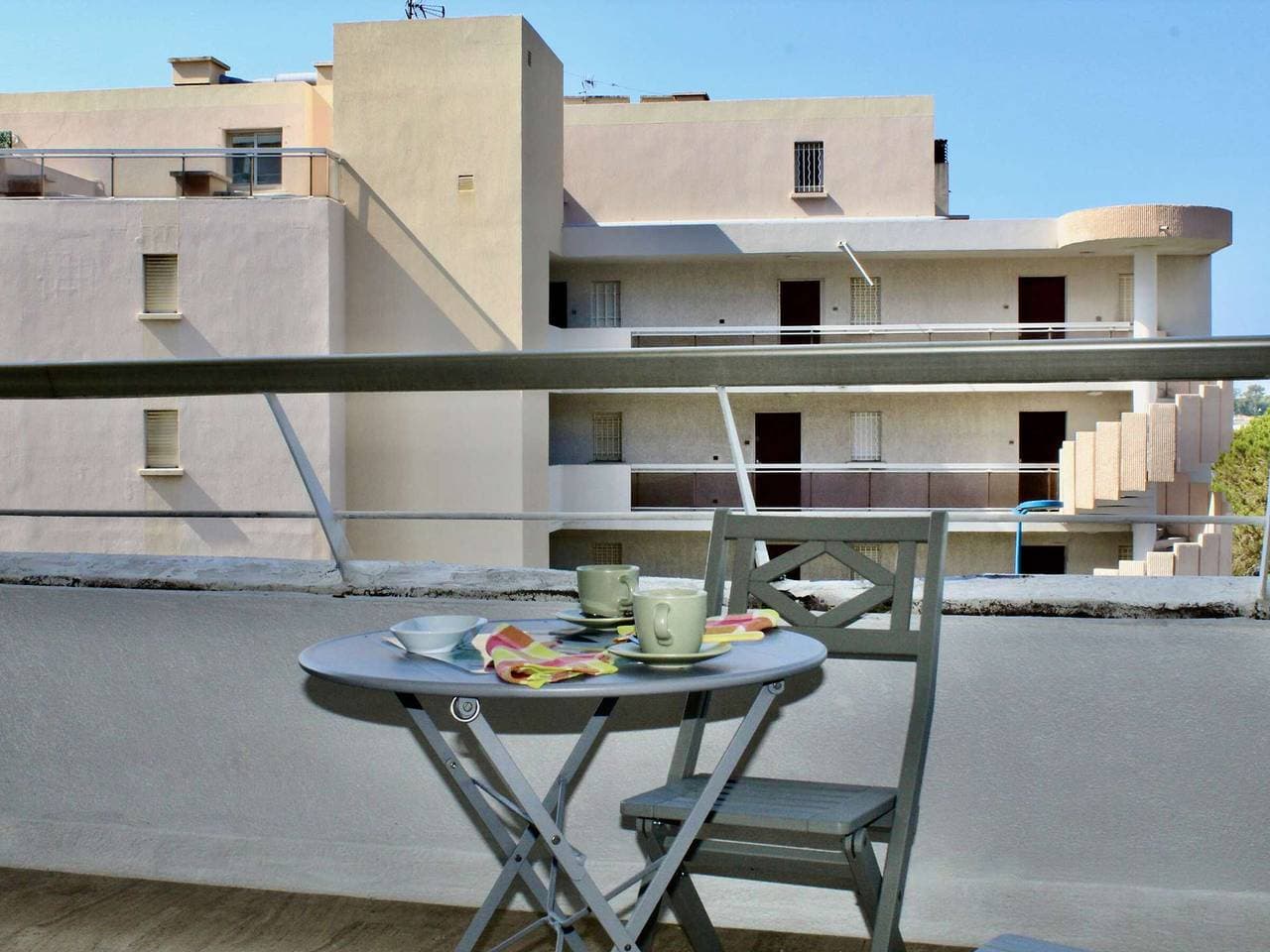 Foto 12 von 15: 2-Zimmer-Wohnung mit Meerblick und Klimaanlage, Villeneuve-Loubet Strand