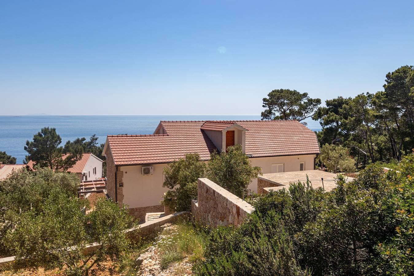 Foto 7 von 30: 1-Zimmer-Ferienwohnung mit Terrasse und Meerblick Sveta Nedilja, Hvar -a