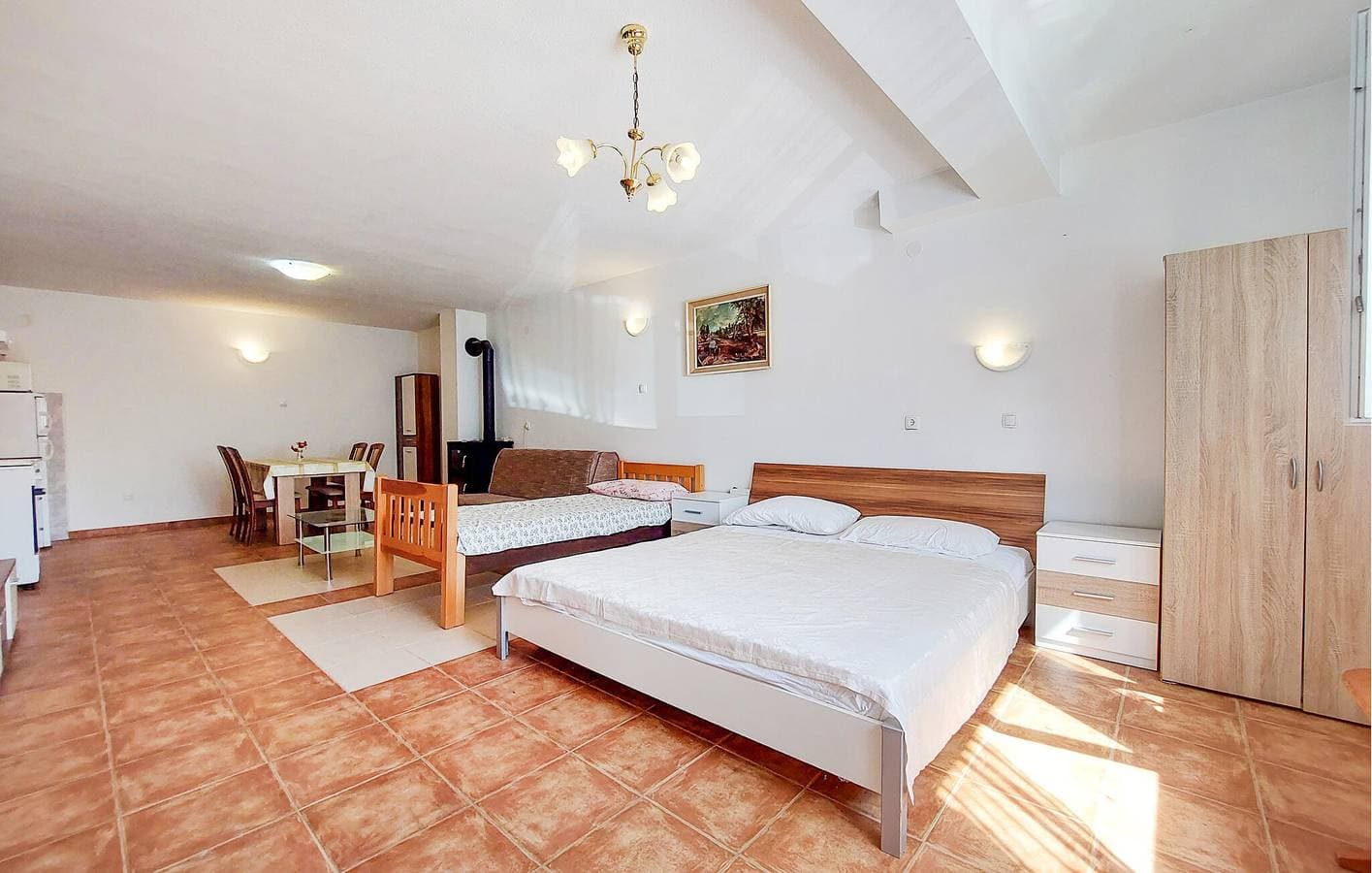 Foto 6 von 19: Gemütliche Ferienwohnung mit Terrasse, Parkplatz und WLAN in Strandnähe